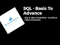 Day 6 - SQL from Basic To Advance