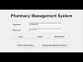 How to Create a Pharmacy Management System with Multiple Windows in Python - Full Tutorial