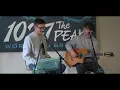 Alt-J (∆) - Dissolve Me (Acoustic) - LIVE in The PEAK Performance Lounge