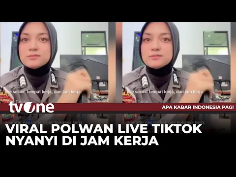 Viral Polwan Karaokean di Jam Kerja, Tak Terima Ditegur Netizen