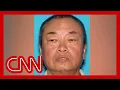 shows Half Moon Bay shooting suspect being taken into police custody