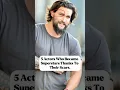 5 Actors who became superstars thanks to their scars