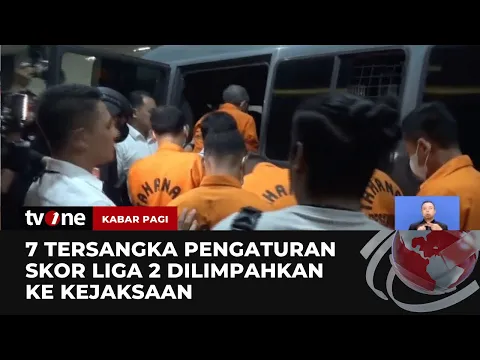 Berkas Perkara Lengkap, 7 Tersangka Pengaturan Skor Pertandingan Liga 2 Dilimpahkan ke Kejari Sleman
