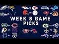 Week 8 NFL Game Picks NFL