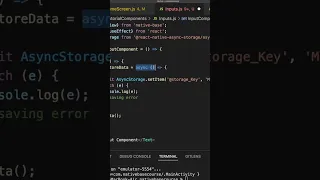 React Native Async-Storage Quick Start