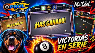 ¡Mis rivales se RINDEN! ¿Soy demasiado bueno en 8 Ball Pool ? 🎱🤑