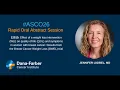 ASCO26 Jennifer Ligibel MD BWEL Dana-Farber Cancer Institute