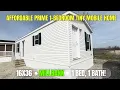 16X36- Millbank Affordable PRIME 1-Bedroom Tiny Mobile Home with Modern Features