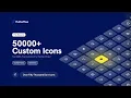 50000 FlutterFlow Custom Icons Master Icon Pack for FlutterFlow