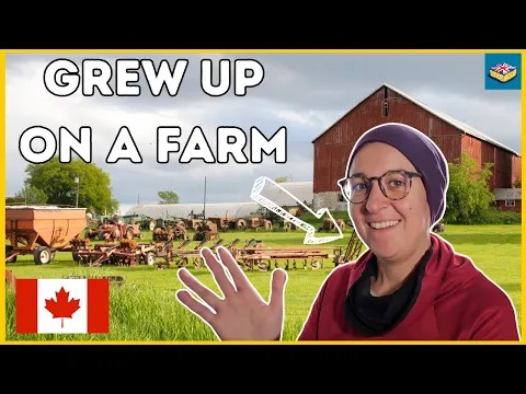 Growing Up On A Canadian Farm - INTERMEDIATE ENGLISH | Comprehensible Input B1