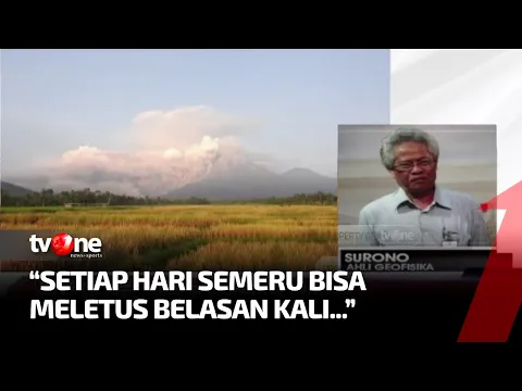 Ahli Geofisika: ini Bukan Erupsi, hanya Guguran yang Menghasilkan Awan Panas