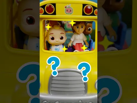 What Can We Do on the School Bus? 🚌🎶🚌 Fun Wheel on the Bus Toy Play! #CoComelon #Shorts