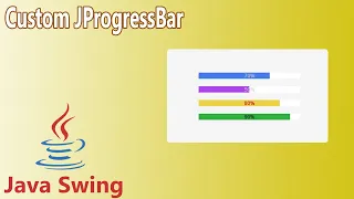 Java Swing - Custom JProgressBar