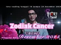 Lagu Zodiak Cancer,cerita asmara di pertengahan bulan Desember 2025 di chanel riski tarot