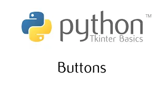 Tkinter Basics - The Button Widget