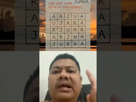 CARI KATA JUARA KETUK 2 X PASTI KETEMU⁉️😱#funny #lucu #shortvideo #shorts #subscribe