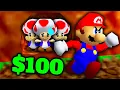 INTENSE 100 HIDE SEEK tag with SPEEDRUNNERS - Mario 64