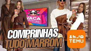 COMPRINHAS TUDO MARROM