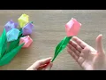Origami Tulip Flower Origami Flower Paper Tulip