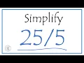 How to Simplify the Fraction
