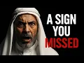 A Sign By Allah You Wish You Know Before