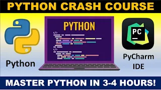 Python Crash Course for Beginners In English Learn Python in 3-4 Hours