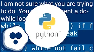 How to emulate a do-while loop