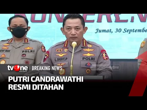 BREAKING NEWS! Polri Resmi Menahan Putri Candrawathi