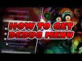 How To Get The DEBUG MENU for FNAF SECURITY BREACH 2023 updated FNAF SECURITY BREACH UPDATE