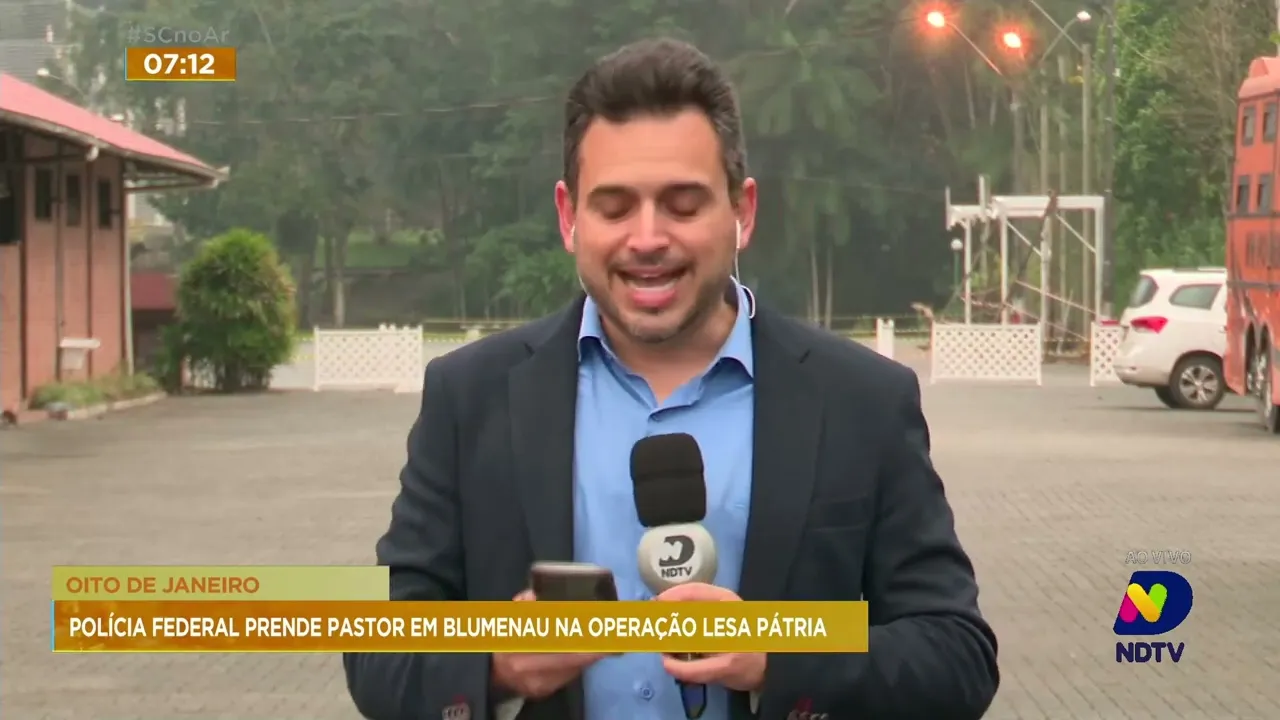 Morador de Blumenau é presos em operação da Polícia Federal