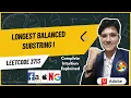 Longest Balanced Substring I LeetCode 3713 Weekly Contest 471