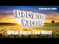 Rascal Flatts - What Hurts The Most (Karaoke Version)