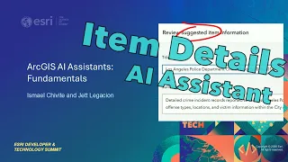 ArcGIS AI Assistants Fundamentals