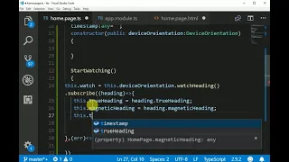 IONIC4 Device Orientation