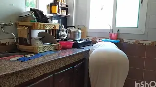 روتيني اليومي عندي كبيرة 