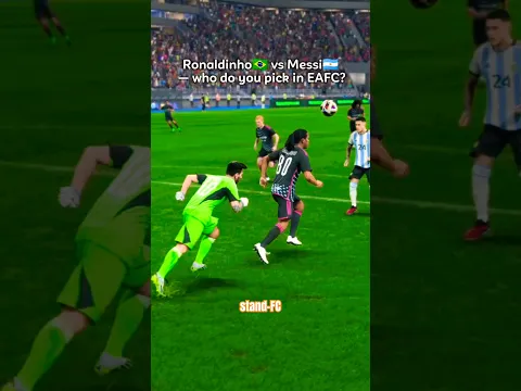 ronaldinho🇧🇷 vs Messi🇦🇷 #shorts #football
