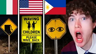 Rating Country's SCARIEST Road Signs!