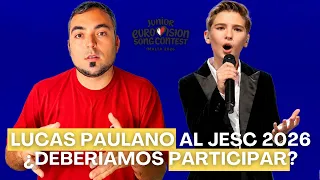 Lucas Paulano will represent Spain at Junior Eurovision 2026 Should we participate