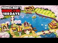 I Survived 100 Days in a CHERRY FOREST in Minecraft Hardcore