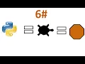 Python turtle shapes octagon part 6