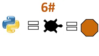 Python turtle shapes octagon part 6