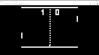 PONG game