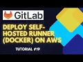 GitLab Deploy Self-Hosted Runner Docker Executor on AWS Tutorial Hindi