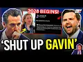 Download Lagu JD Vance brengt Gavin Newsom tot zwijgen in een verhitte Immigration Exchange, terwijl Democraten...