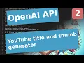 Build an image generator using OpenAI API GPTScript and Python - Part 2