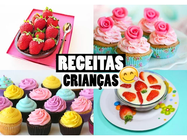 RECEITAS QUE AS CRIANÇAS PODEM FAZER SOZINHAS #4EM1