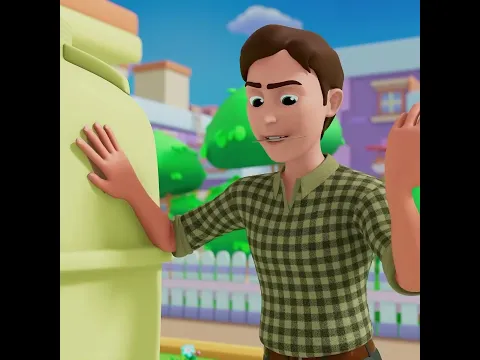 Big Water Splash Fail! 💦 Daddy Fixes the Tank! #SongsForKids #FunCartoons #BabySongs #shorts