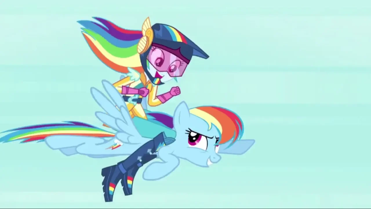 My Little Pony Equestria Girls The Friendship Games - Bloopers and deleted scenes!