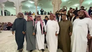 سحجة يابو رشيدي أفراح آل عليان معان سهرة العريس خالد أركان عليان دندنها