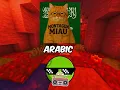 Komplikasi Montagem Miau in Different Language Versions